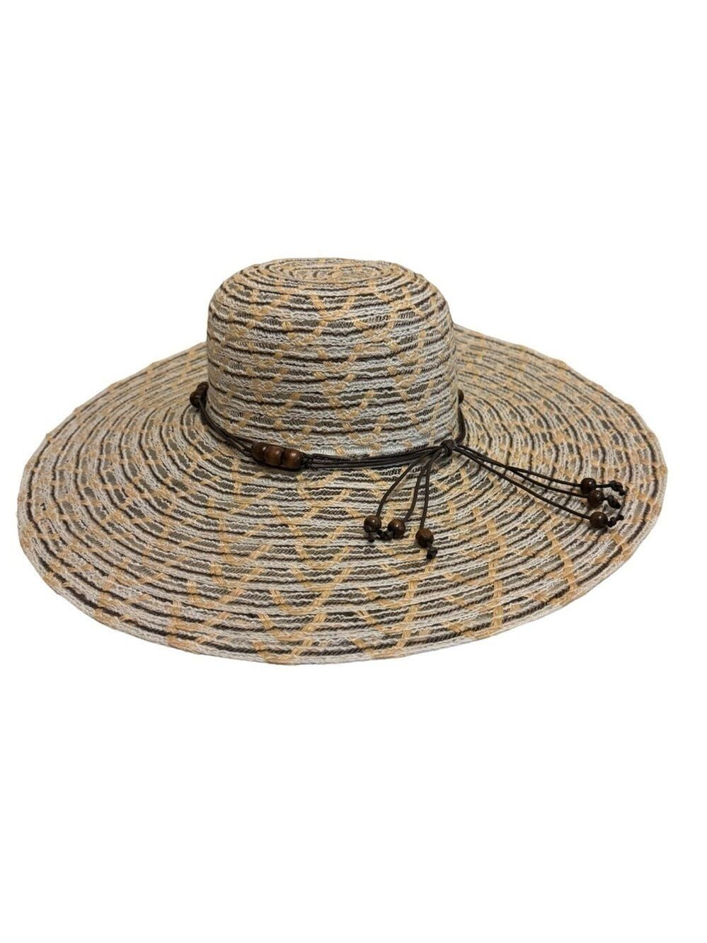 Wide Brim Beach Hat - Picture 3 of 3